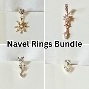 Navel Rings - NEW never worn